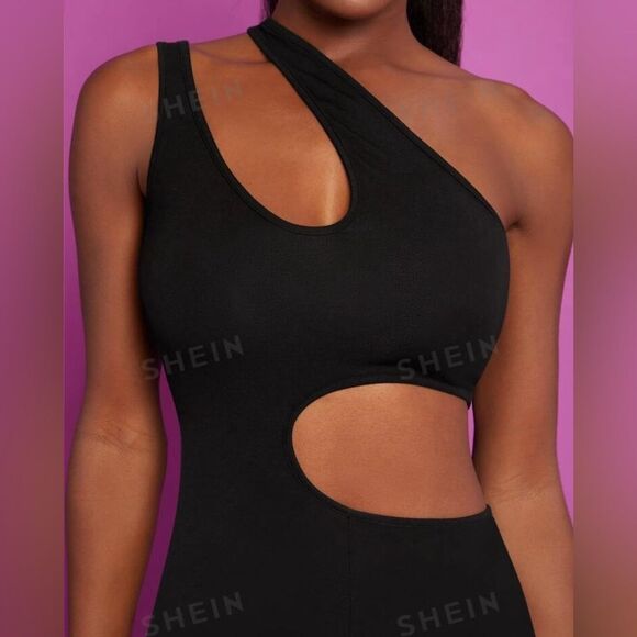 Shein sexy brown jumpsuit size m - Picture 2 of 5